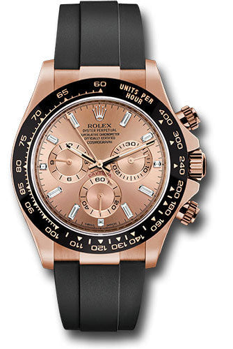 Rolex Everose Gold Cosmograph Daytona 40 Watch - Pink Diamond Dial - 116515LN pdof