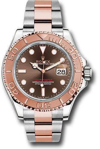 Rolex Steel and Everose Gold Yacht-Master 40 Watch - Chocolate Dial - 3235 Movement - 126621 cho