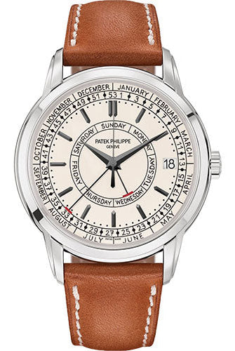 Patek Philippe Complications Calatrava Weekly Calendar, Steel, Silvery Opaline Dial