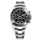 Rolex Steel Daytona 40, Black Ceramic Bezel, Black Index Dial, Oyster Bracelet, Ref. 116500LN