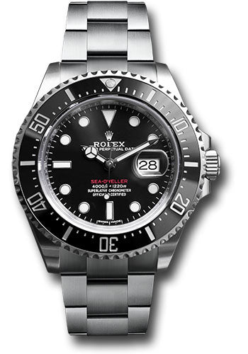 Sea dweller steel black Clearance