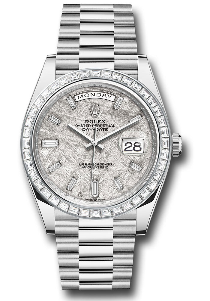 Rolex Platinum Day-Date 40 Meteorite 228396