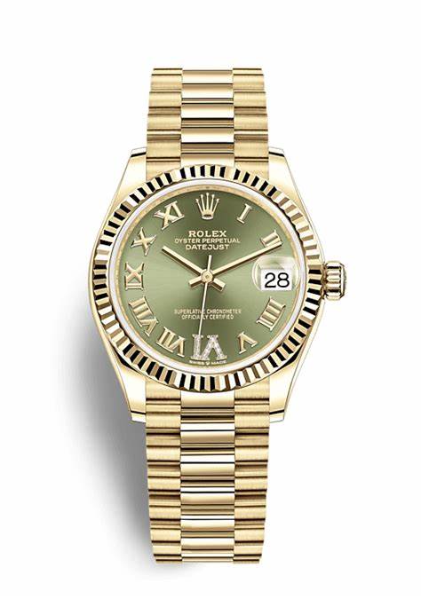Datejust yellow gold president bracelet Clearance