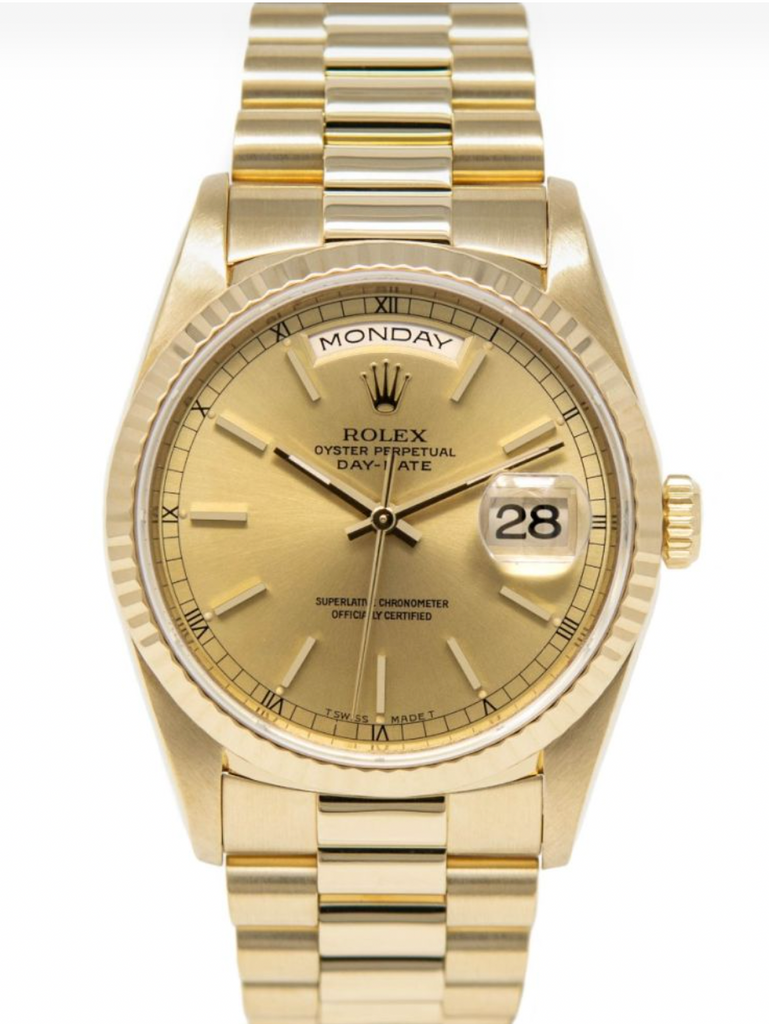 Rolex Day-Date 36MM Cham #18238