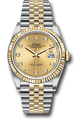 Rolex Steel and Yellow Gold Rolesor Datejust 36 126233