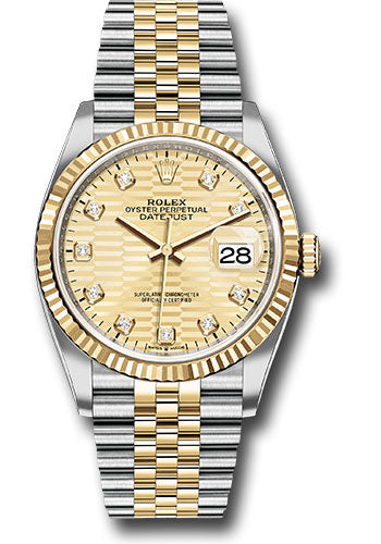 Rolex Yellow Rolesor Datejust 36 126233