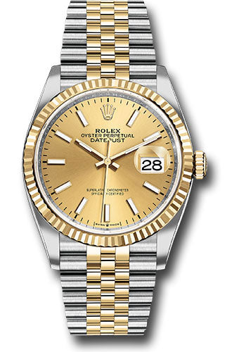 Rolex Steel and Yellow Gold Rolesor Datejust 36 126233