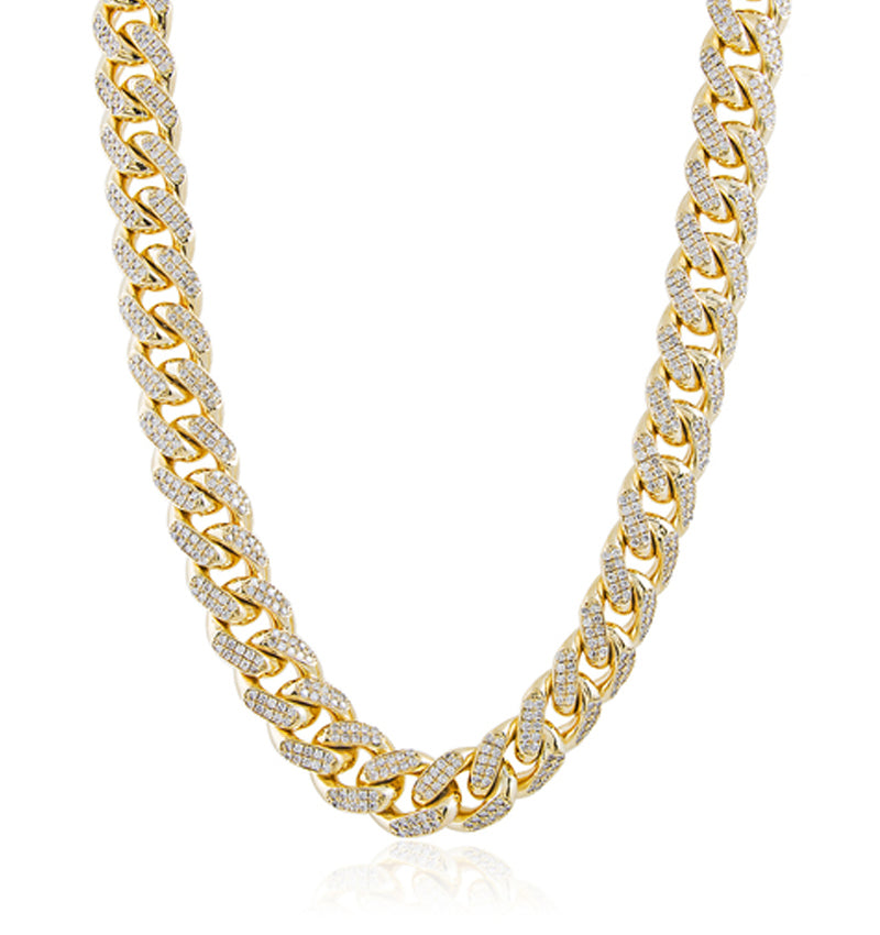 Diamond Cuban Links Necklace